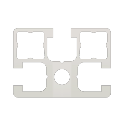 10-4532-0-1500MM MODULAR SOLUTIONS EXTRUDED PROFILE<br>45MM X 32MM, CUT TO THE LENGTH OF 1500 MM